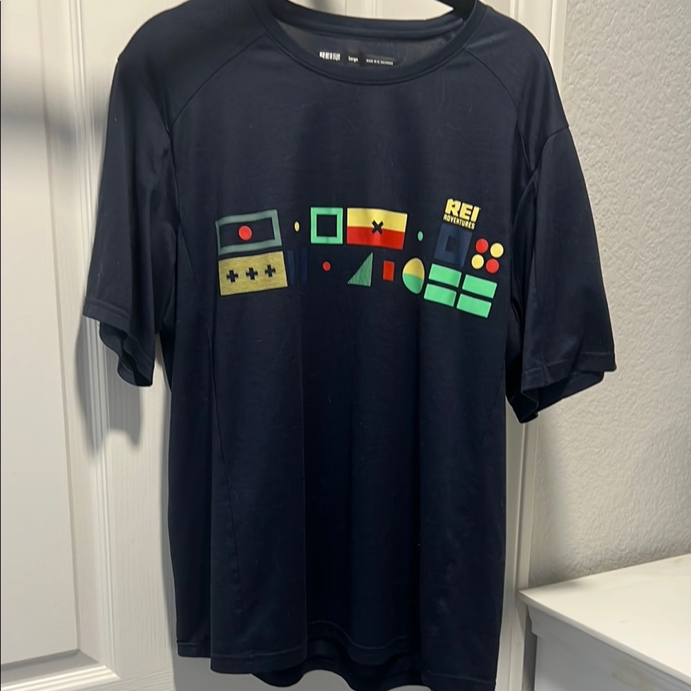 REI Co-op Navy Blue Graphic T-Shirt